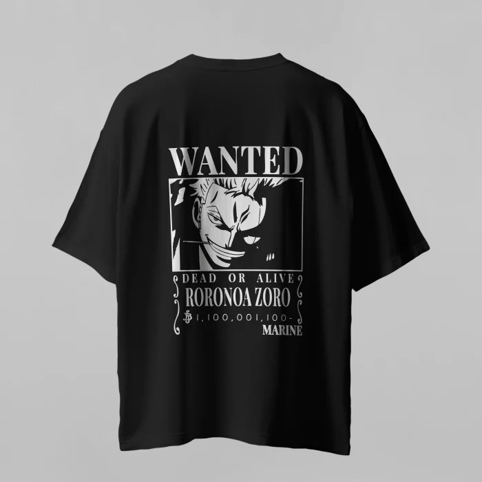Camiseta Zoro Wanted