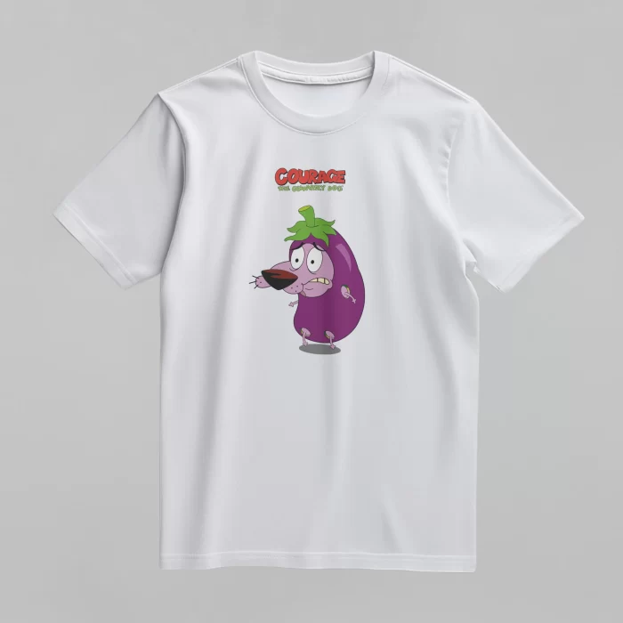 Camiseta de Coraje El Perro Cobarde