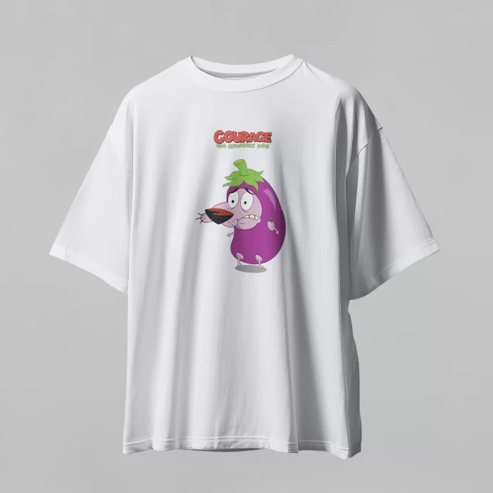 Camiseta de Coraje El Perro Cobarde